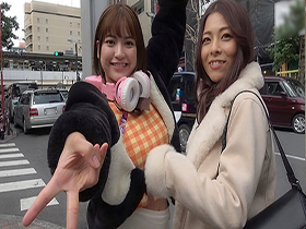 Wせふれ温泉旅行 あずさ&のあ サンプル動画サムネイル